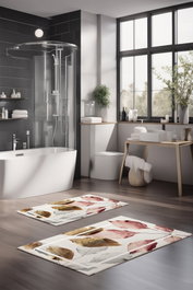 Mijölnir Juego de alfombrillas de baño CT-5061 Multicolor